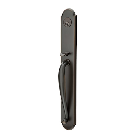 Emtek Oil Rubbed Bronze Handleset 4324EUS10B 4324EUS10B